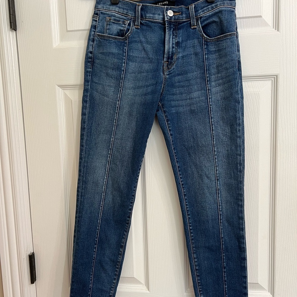 J Brand Womens Pintucked Skinny Jeans Size 28​​​​